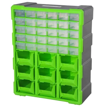 DURHAND Dulap Boxa pentru Accesorii Imitatie Verde 38x16x47.5cm 5a84 imagine