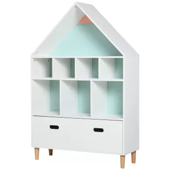 HomCom, dulap casuta, certificare netoxica, 82x30x126 cm | Aosom Ro 83b9 imagine