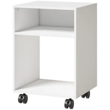 HOMCOM dulap imprimanta mobil cu roti | Aosom Romania 5658 imagine