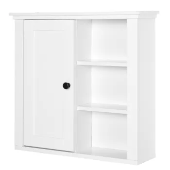 HomCom dulap medicamente, rafturi reglabile 53x14.5x50.5cm | AOSOM RO 0a88 imagine