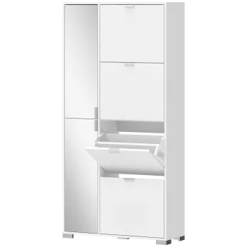 HOMCOM dulap pantofi rabatabil | Aosom Romania f403 imagine