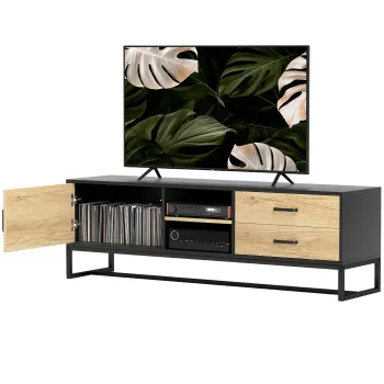 HOMCOM Mobilier pentru TV de 60
