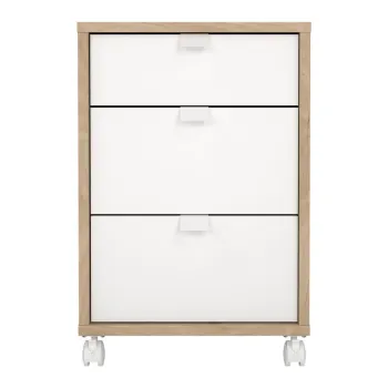 Dulap alb/cu aspect de lemn de stejar 41x61 cm Sign - Tvilum eeff imagine