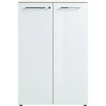 Dulap alb cu aspect de lemn de stejar 80x120 cm Monteria - Germania 4e4e imagine