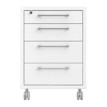 Dulap alb cu incuietoare 48x68 cm Prima - Tvilum 48a6 imagine
