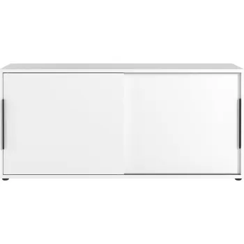 Dulap alb cu usa glisanta 160x74 cm Mailand - Germania 514a imagine