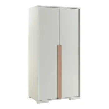 Dulap alb pentru copii 99x195 cm London - Vipack 2c29 imagine