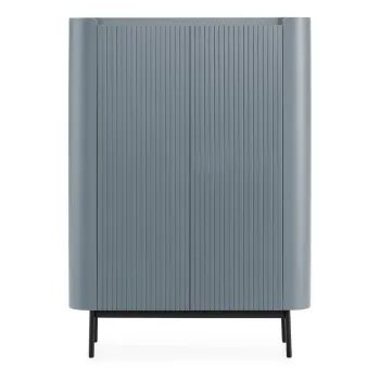 Dulap albastru prafuit 100x140x40 cm Willa - MOME fac7 imagine