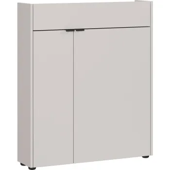 Dulap crem cu aspect mat 83x99x22 cm Ameca - Germania e886 imagine
