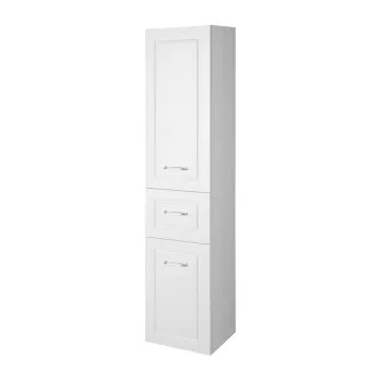 Dulap de baie alb 40x184 cm Favolo - Sapho fdd7 imagine