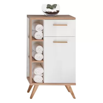 Dulap de baie alb 51x90 cm Set 923 - Pelipal d9c7 imagine