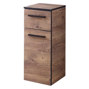 Dulap de baie cu aspect de lemn de stejar 30x72 cm Set 374 - Pelipal e575 imagine