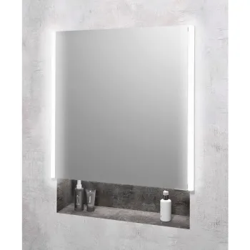 Dulap de baie gri 65x70 cm Integra - Sapho dc68 imagine