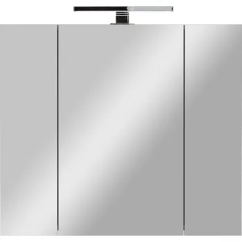 Dulap de baie gri-bej cu oglinda 76x71 cm - Germania 417f imagine