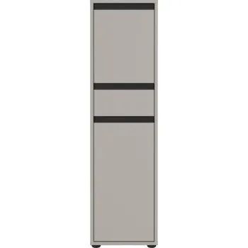 Dulap de baie gri inalt/ingust 33x121 cm Lemont - Germania b1fd imagine