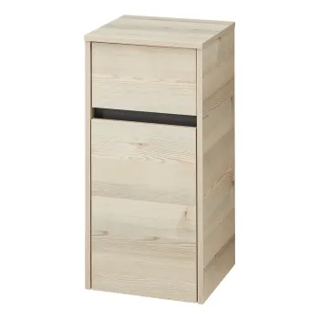 Dulap de baie in culoare naturala jos/suspendat cu aspect de lemn de pin 72x35 cm Quickset 393 - Pelipal 0dbc imagine
