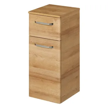 Dulap de baie in culoare naturala jos/suspendat cu aspect de lemn de stejar 72x30 cm Quickset 318 - Pelipal 1781 imagine