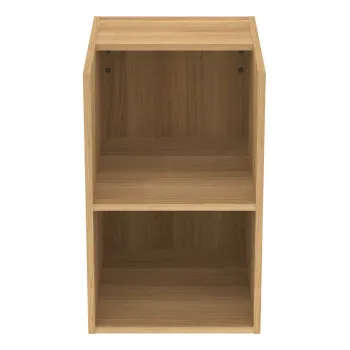 Dulap de baie in culoare naturala scund/suspendat cu aspect de lemn de stejar 40x63 cm i.Life B - Ideal Standard 9ac1 imagine
