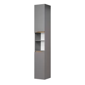 Dulap de baie inalt gri 30x186 cm Set 357 - Pelipal 39fa imagine
