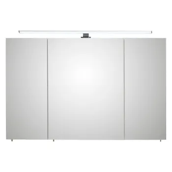 Dulap de baie suspendat alb cu oglinda 110x70 cm Set 360 - Pelipal dea5 imagine