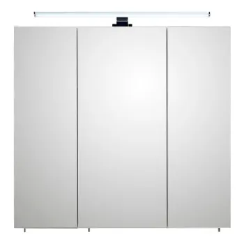 Dulap de baie suspendat alb cu oglinda 75x70 cm Set 360 - Pelipal a404 imagine