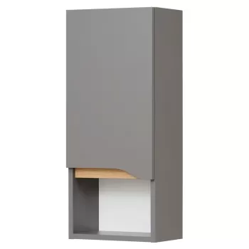 Dulap de baie suspendat gri 30x70 cm Set 357 - Pelipal f9b5 imagine