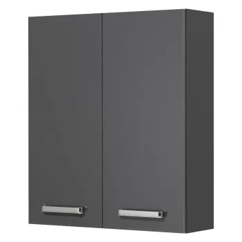 Dulap de baie suspendat gri inchis 60x70 cm Set 311 - Pelipal 04a7 imagine