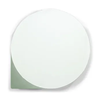 Dulap de baie verde/gri suspendat/cu oglinda din metal 35x35 cm Sonnet - Spinder Design c875 imagine