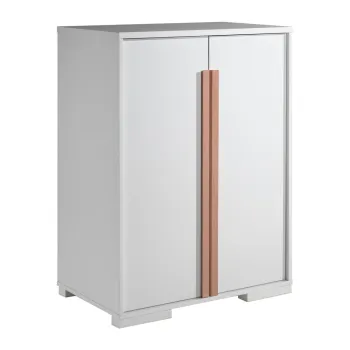 Dulap de copii pentru pat supraetajat Vipack London, alb e560 imagine