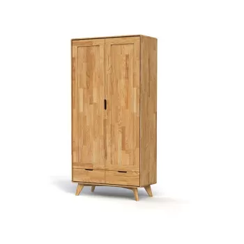 Dulap de stejar 90x180 cm Greg - The Beds cbee imagine