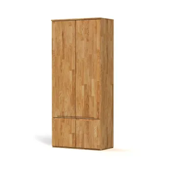 Dulap de stejar 90x206 cm Vento 2 - The Beds b76b imagine
