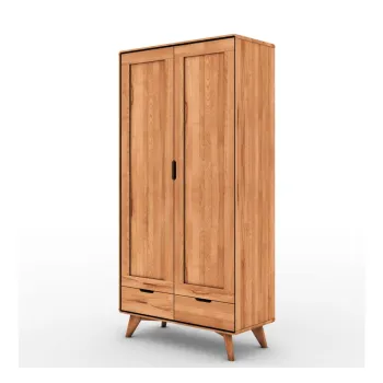 Dulap din lemn de fag 90x180 cm Greg - The Beds 392d imagine
