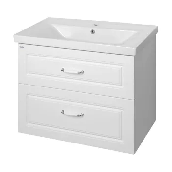 Dulap fara chiuveta alb suspendat 76,5x60 cm Favolo - Sapho d6e7 imagine