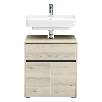 Dulap fara chiuveta in culoare naturala cu aspect de lemn de pin 64x60 cm Quickset 393 - Pelipal efe2 imagine