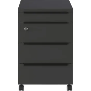 Dulap gri antracit cu incuietoare 42x63 cm Mailand - Germania 3d36 imagine