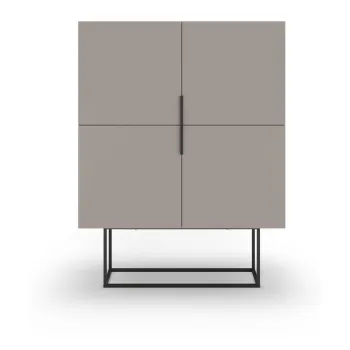 Dulap gri/bej 100x130 cm Titan - Marckeric b5bc imagine