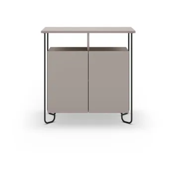Dulap gri/bej 80x80 cm Dilly - Marckeric e89c imagine