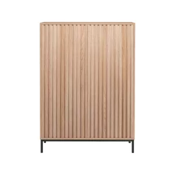 Dulap in culoare naturala cu aspect de lemn de stejar 80x110 cm Celine - Storaa 038a imagine