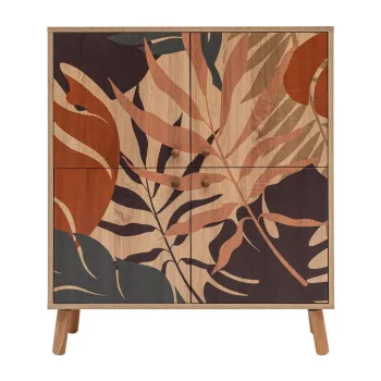Dulap in culoare naturala cu aspect de lemn de stejar 95x111 cm Multilux - Kalune Design 59f7 imagine