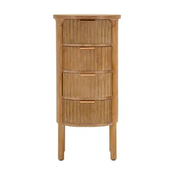 Dulap in culoare naturala din lemn de brad 38x82x33,5 cm Gothenburg - Mauro Ferretti 712a imagine