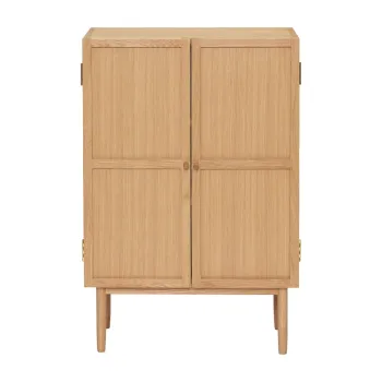 Dulap lemn din lemn de stejar 60x90 cm Candour - Hubsch 348d imagine