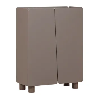 Dulap maro din lemn de pin 100x135x45 cm Root - WOOOD 97ea imagine