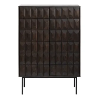 Dulap maro inchis 90x130 cm Latina - Unique Furniture e8bf imagine