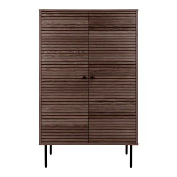 Dulap maro inchis cu aspect de lemn de stejar 80x130 cm Kyoto - House Nordic 19a2 imagine