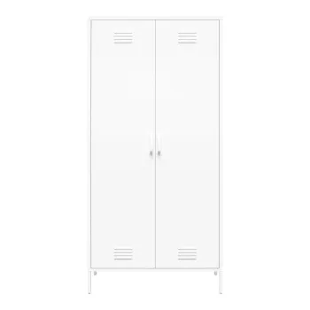 Dulap metalic alb 90x185 cm Mission District - Storaa 81aa imagine