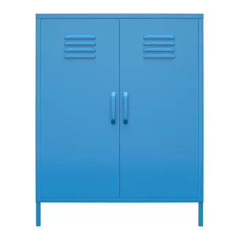 Dulap metalic albastru Storaa Cache, 80 x 102 cm acb5 imagine