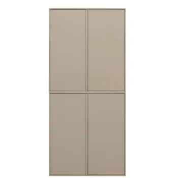 Dulap modular crem din lemn de pin 100x220 cm Daily - vtwonen 6ef7 imagine