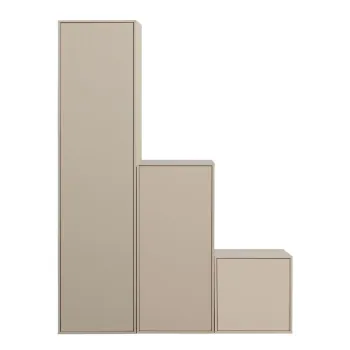 Dulap modular crem din lemn de pin 150x200 cm Daily - vtwonen 1bec imagine