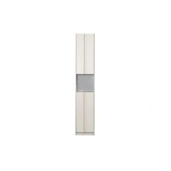 Dulap modular crem din lemn masiv de pin 40x210 cm Basu - WOOOD 5fa9 imagine