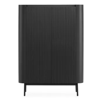 Dulap negru 100x140x40 cm Willa - MOME 2bbf imagine